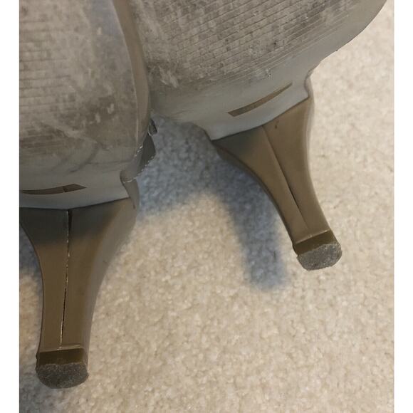 Madden Girl Nemmo Beige Faux Leather Women Heels 9.5M Open Toe Sandals - Picture 8 of 8